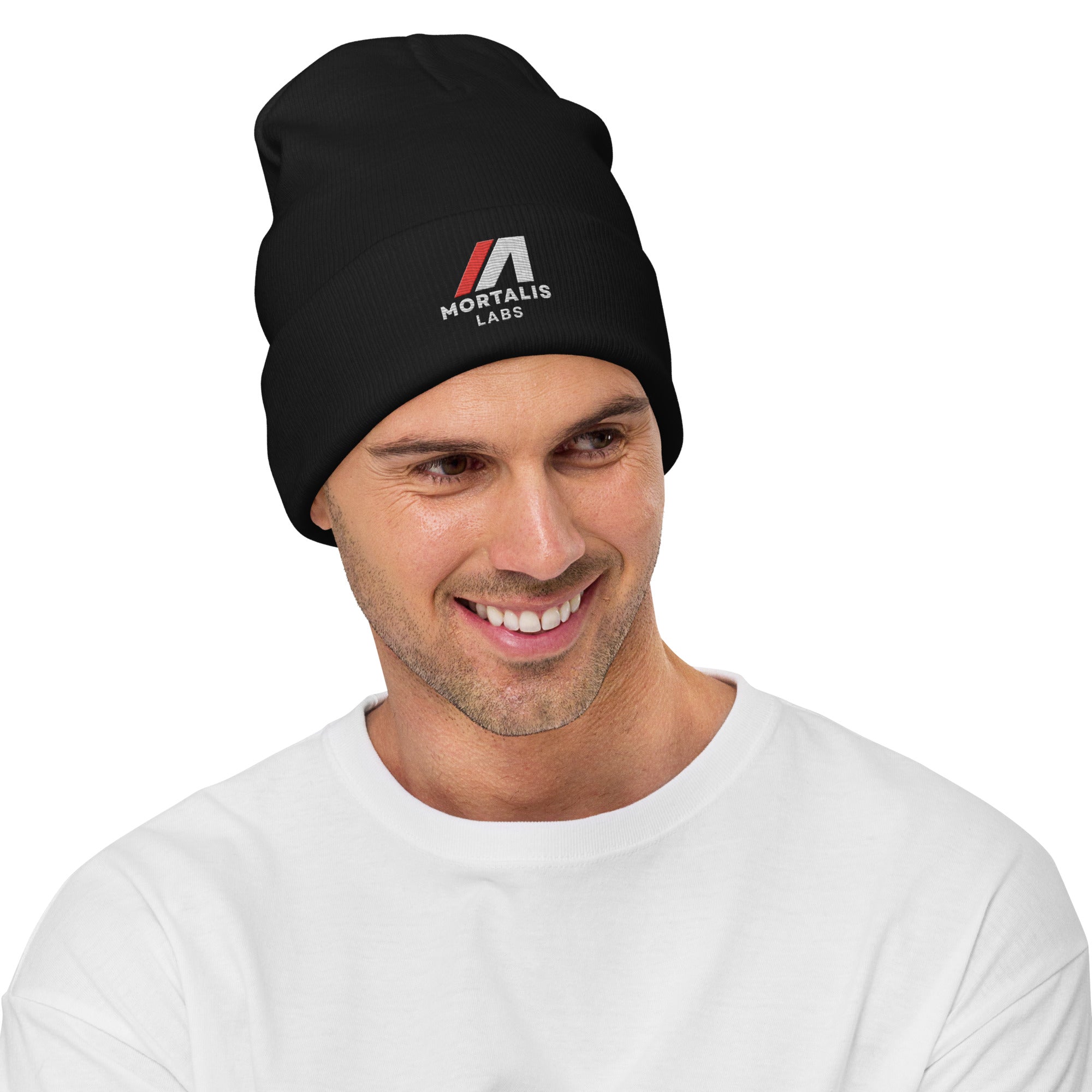 Mortalis Labs Embroidered Beanie